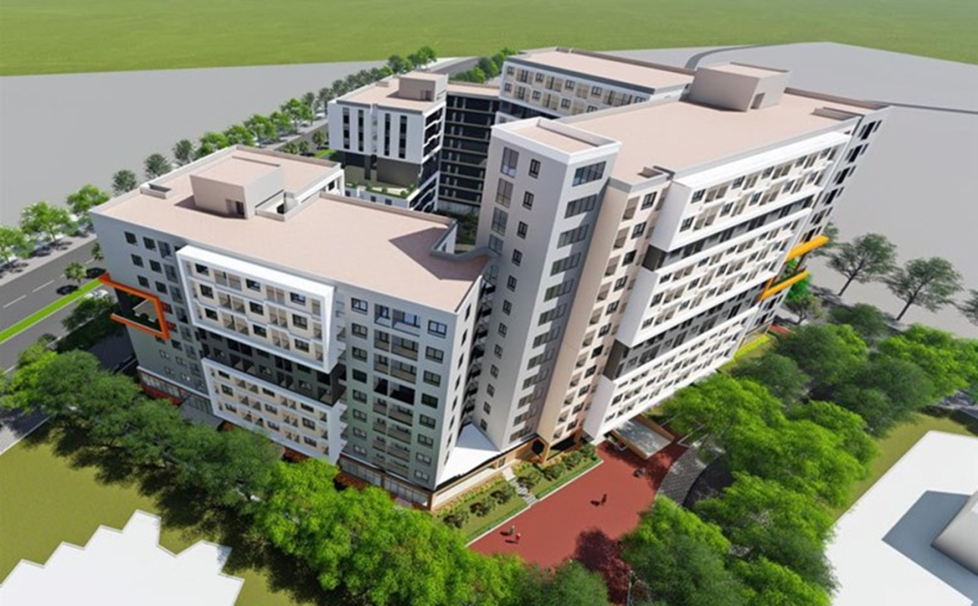 Nh&agrave; ở x&atilde; hội tại khu t&aacute;i định cư khu c&ocirc;ng nghiệp H&ograve;a Ph&uacute; Vĩnh Long- Ảnh 1.