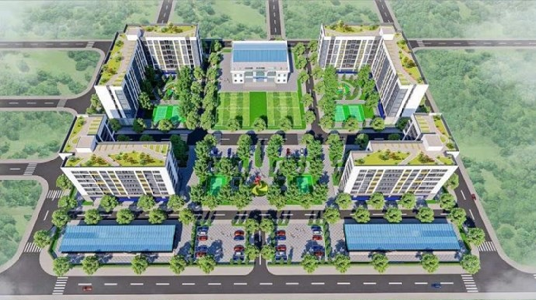 Dự &aacute;n nh&agrave; ở x&atilde; hội c&ocirc;ng đo&agrave;n tại Vĩnh Long- Ảnh 1.