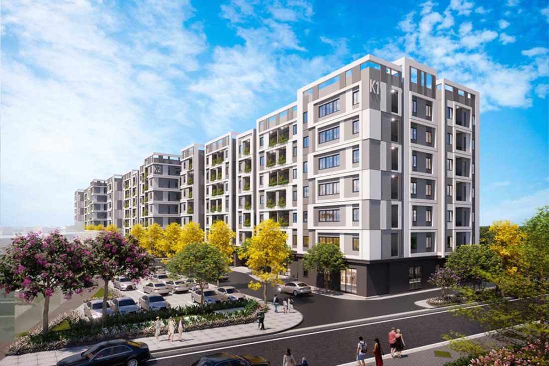 Dự &aacute;n nh&agrave; ở x&atilde; hội thuộc khu d&acirc;n cư Phước Thọ 1 & 2 Vĩnh Long- Ảnh 1.