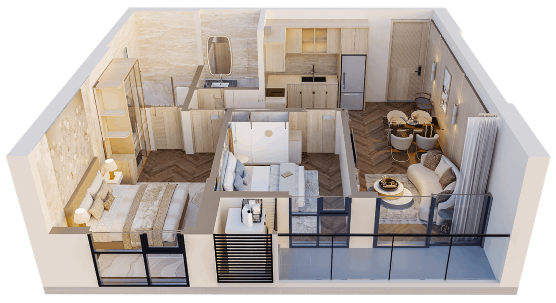 Rivea Residences: Dự &aacute;n căn hộ tại H&agrave; Nội- Ảnh 4.