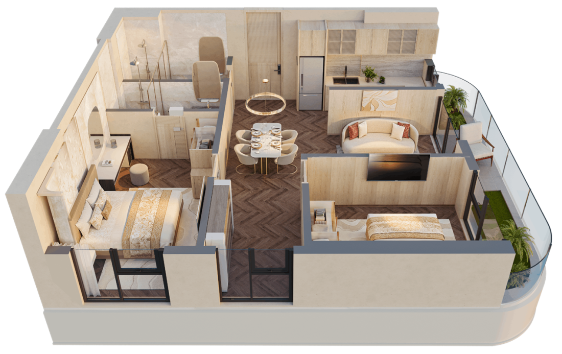 Rivea Residences: Dự &aacute;n căn hộ tại H&agrave; Nội- Ảnh 5.