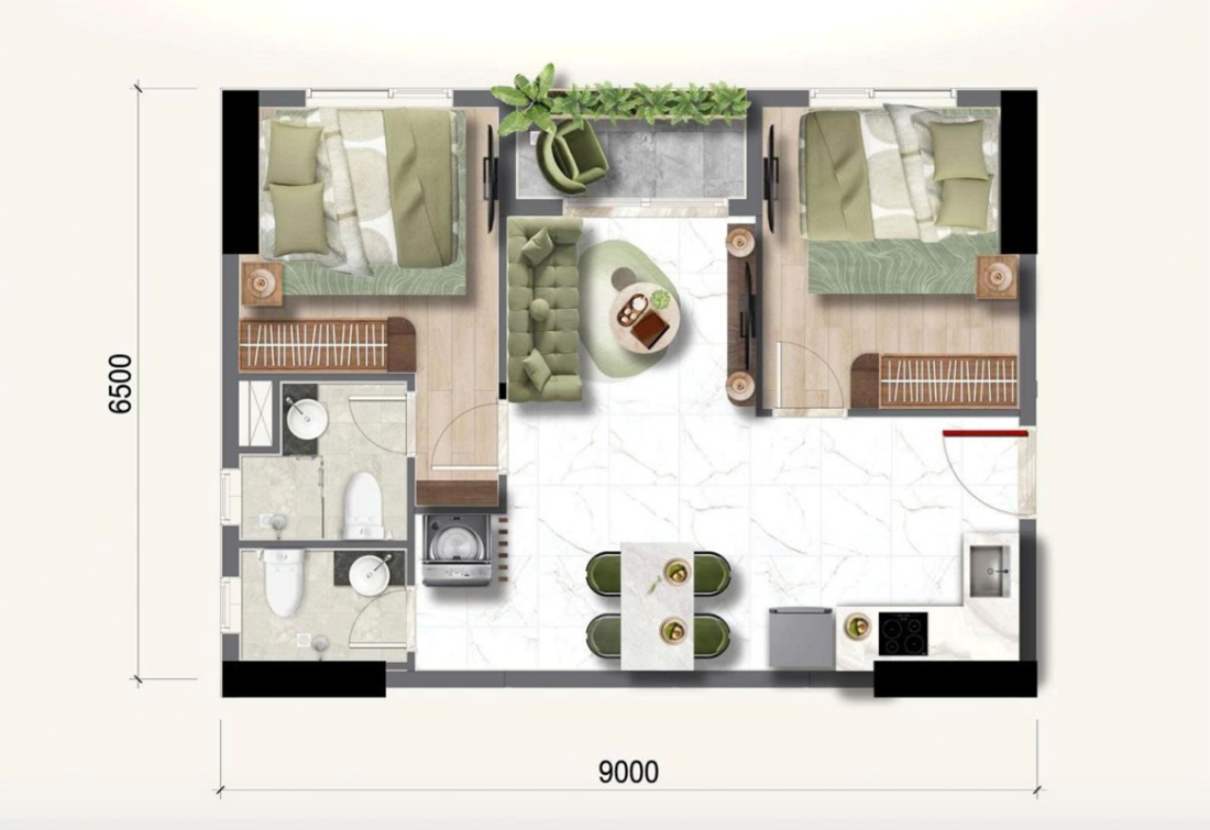 Bcons Center City: Khu phức hợp căn hộ - thương mại tại TP.HCM- Ảnh 4.