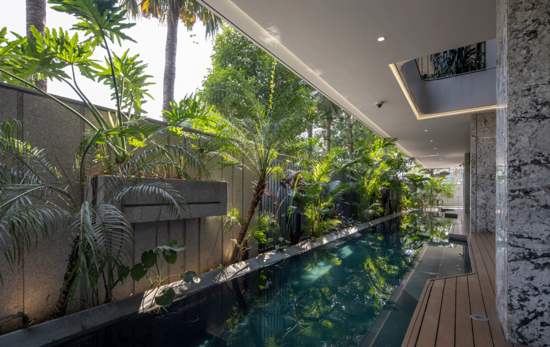 Biệt thự g&oacute;c Bắc Giang kiến tạo ng&ocirc;i l&agrave;ng thẳng đứng đa lớp cho gia đ&igrave;nh đa thế hệ- Ảnh 12.