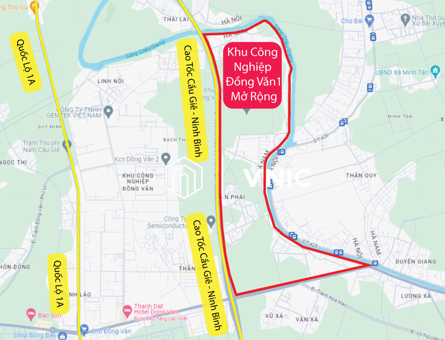 Khu c&ocirc;ng nghiệp Đồng Văn I mở rộng Ninh B&igrave;nh- Ảnh 1.