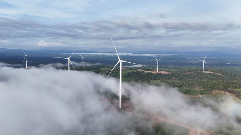 Ch&iacute;nh thức vận h&agrave;nh thương mại nh&agrave; m&aacute;y điện gi&oacute; Savan 1 tại L&agrave;o, đưa điện gi&oacute;&nbsp;về Việt Nam- Ảnh 1.