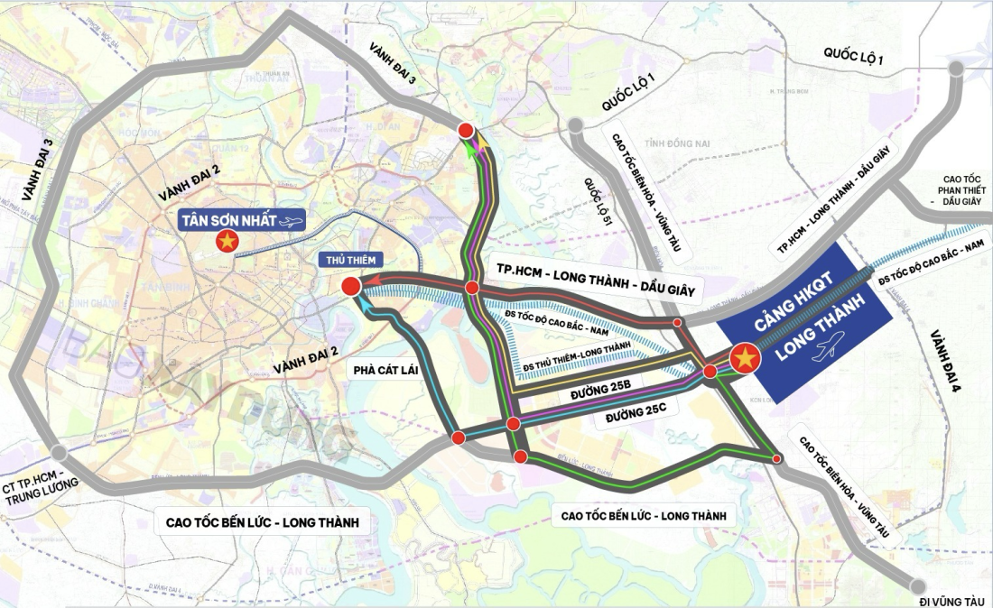 Đồng Nai lập quy hoạch đ&ocirc; thị s&acirc;n bay Long Th&agrave;nh với 5 ph&acirc;n khu- Ảnh 2.