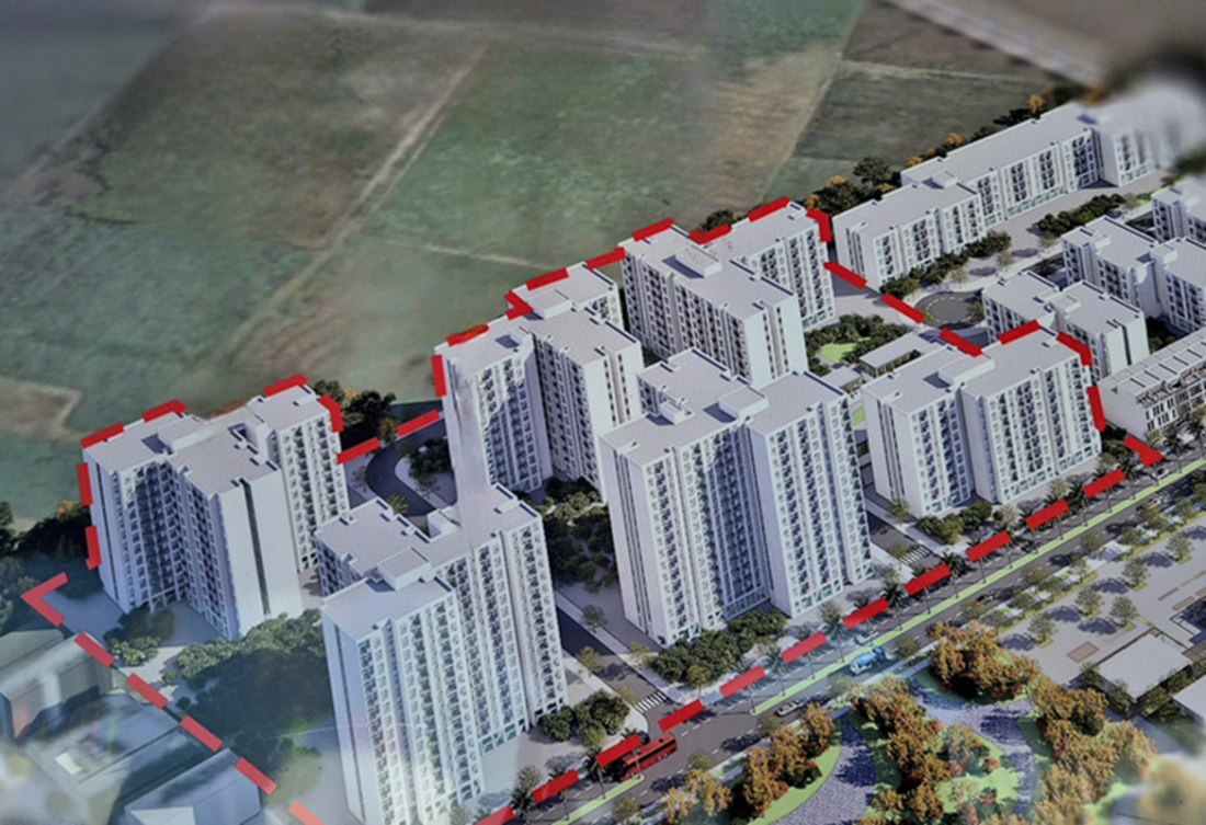 Dự &aacute;n nh&agrave; ở x&atilde; hội thuộc khu thiết chế c&ocirc;ng đo&agrave;n KCN An Nghiệp tại Cần Thơ- Ảnh 1.