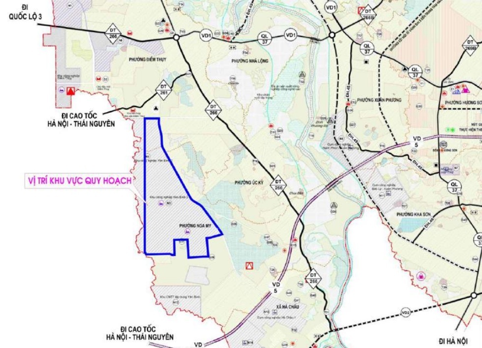 Khu c&ocirc;ng nghiệp Y&ecirc;n B&igrave;nh 3 Th&aacute;i Nguy&ecirc;n- Ảnh 2.