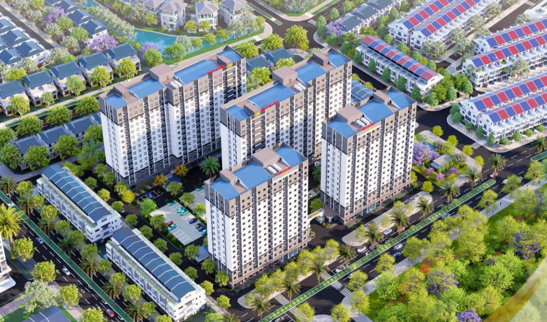Dự &aacute;n nh&agrave; ở x&atilde; hội East Sky thuộc Eco Garden Huế- Ảnh 1.