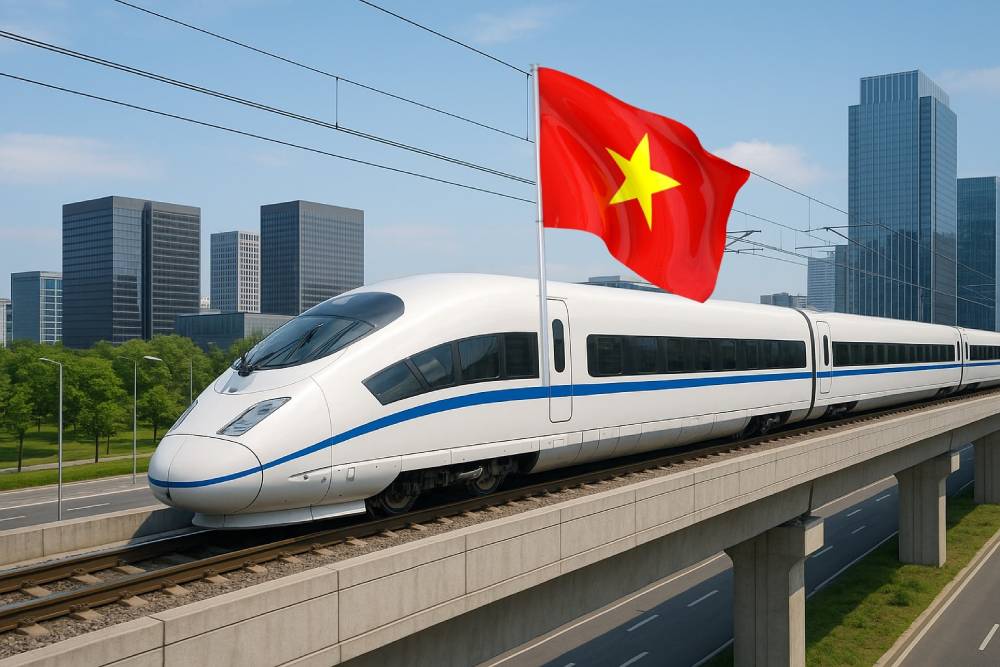 Tuyến đường sắt tốc độ cao 350km/h, chạy qua 15 tỉnh th&agrave;nh vừa c&oacute; chuyển động mới- Ảnh 1.
