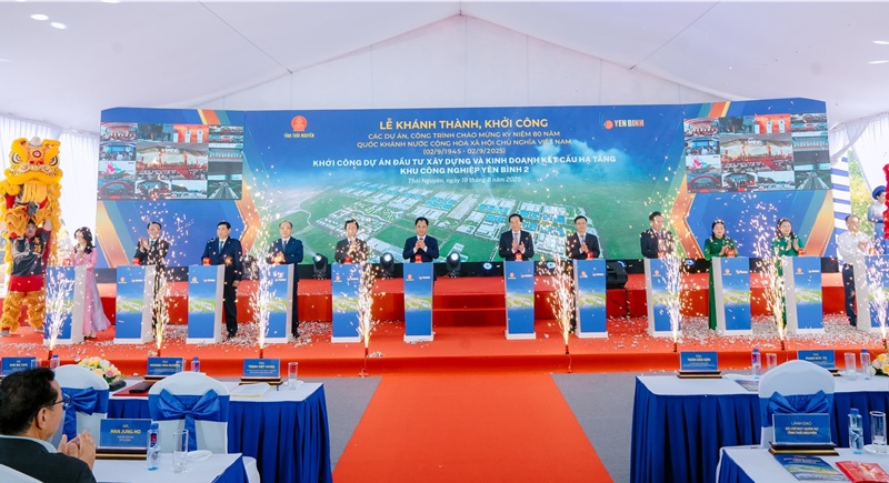 Khu c&ocirc;ng nghiệp Y&ecirc;n B&igrave;nh 2 Th&aacute;i Nguy&ecirc;n- Ảnh 3.