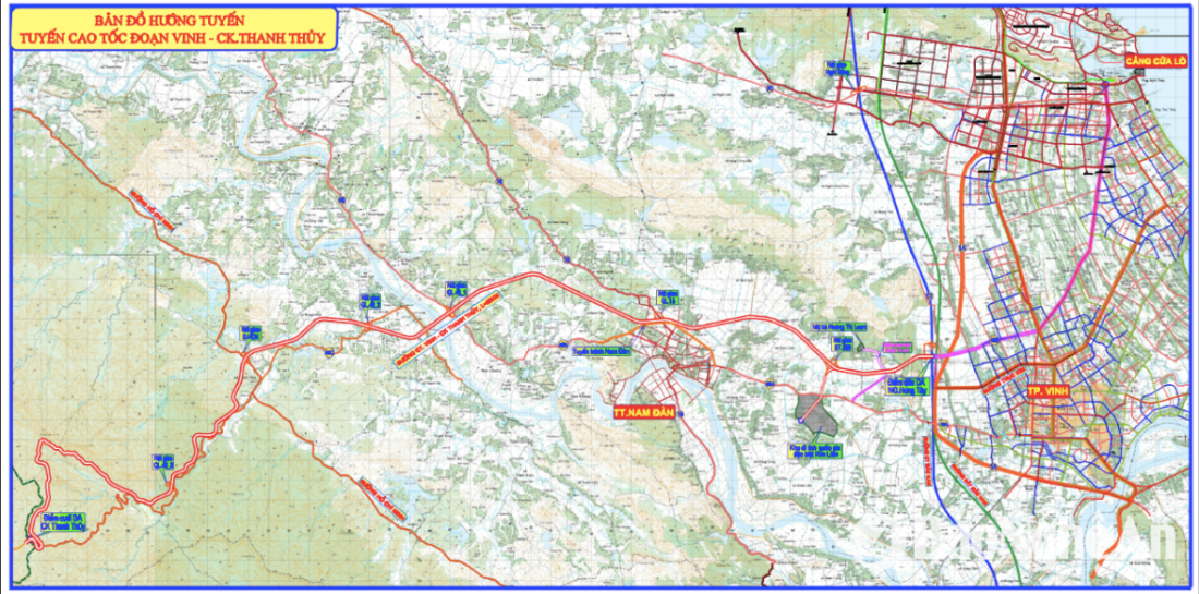 Cao tốc Vinh - Thanh Thuỷ gần 24.000 tỷ đồng sắp khởi công- Ảnh 1. Cao tốc Vinh - Thanh Thuỷ gần 24.000 tỷ đồng sắp khởi công- Ảnh 1.