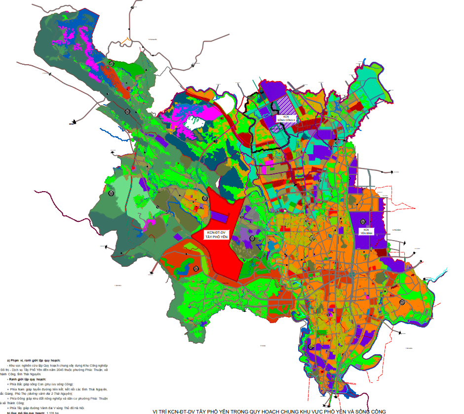 Khu c&ocirc;ng nghiệp T&acirc;y Phổ Y&ecirc;n Th&aacute;i Nguy&ecirc;n- Ảnh 1.