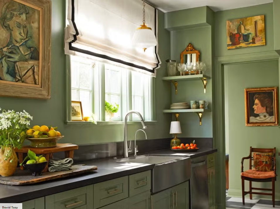 Xu hướng màu sơn nổi bật cho nhà bếp 2026- Ảnh 1. Xu hướng màu sơn nổi bật cho nhà bếp 2026- Ảnh 1.