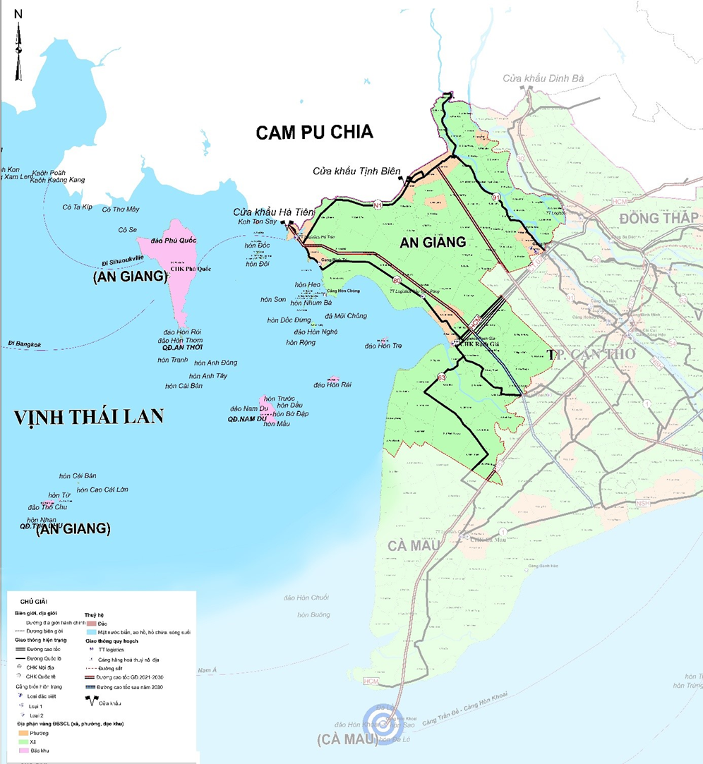 Quy hoạch An Giang 2030 điều chỉnh những nội dung g&igrave; so với trước s&aacute;p nhập?- Ảnh 1.