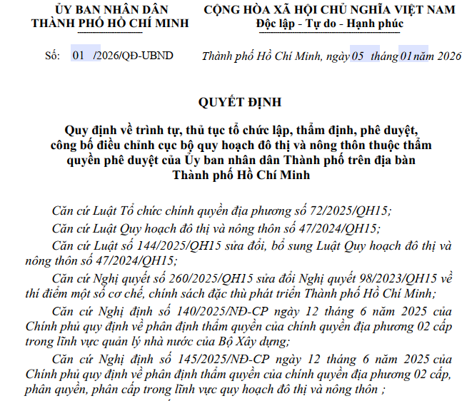 Xin điều chỉnh quy hoạch nhỏ tại TP.HCM sẽ l&agrave;m trực tiếp ở phường, x&atilde;- Ảnh 2.