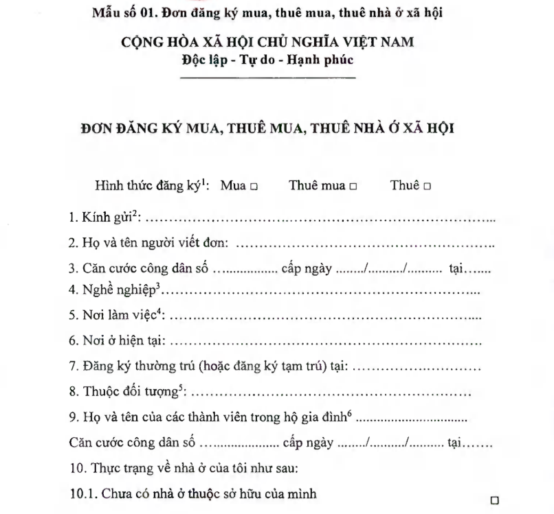 Với c&ocirc;ng chức, vi&ecirc;n chức: Điều kiện, thủ tục mua nh&agrave; ở x&atilde; hội thế n&agrave;o?- Ảnh 2.
