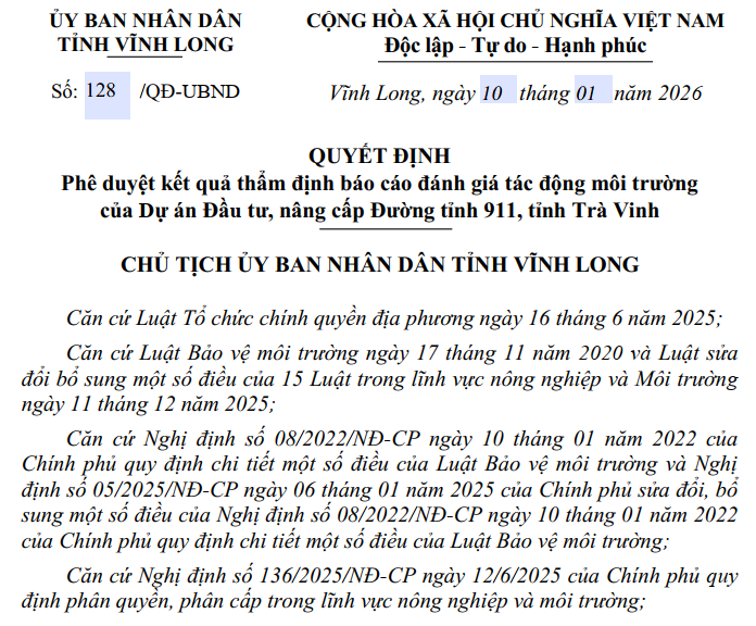 Tin vui d&acirc;n Vĩnh Long: Sắp thi c&ocirc;ng tuyến đường hơn 54km vắt ngang tỉnh Tr&agrave; Vinh cũ- Ảnh 1.