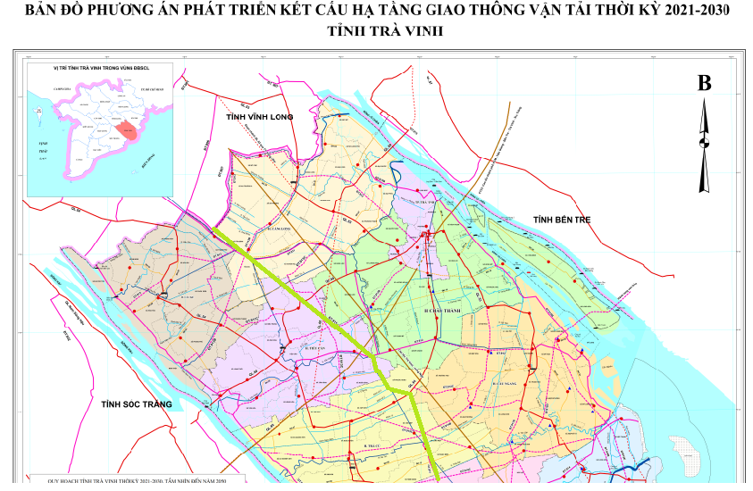 Tin vui d&acirc;n Vĩnh Long: Sắp thi c&ocirc;ng tuyến đường hơn 54km vắt ngang tỉnh Tr&agrave; Vinh cũ- Ảnh 2.