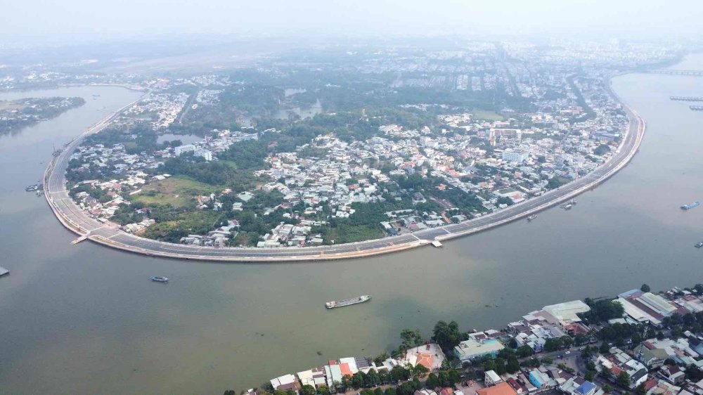 Th&ocirc;ng xe tuyến đường ven s&ocirc;ng 5,2km, Đồng Nai c&oacute; th&ecirc;m trục giao th&ocirc;ng chiến lược- Ảnh 2.