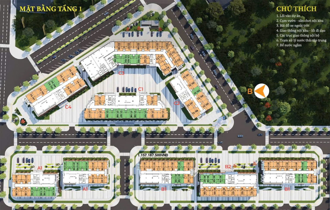 Dự &aacute;n nh&agrave; ở x&atilde; hội thuộc khu d&acirc;n cư H&agrave; Huy Tập Đắk Lắk- Ảnh 2.