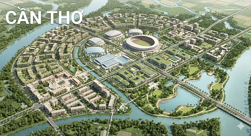 Cần Thơ quy hoạch Khu đ&ocirc; thị thể thao Olympic quy m&ocirc; 3.400 ha- Ảnh 1.