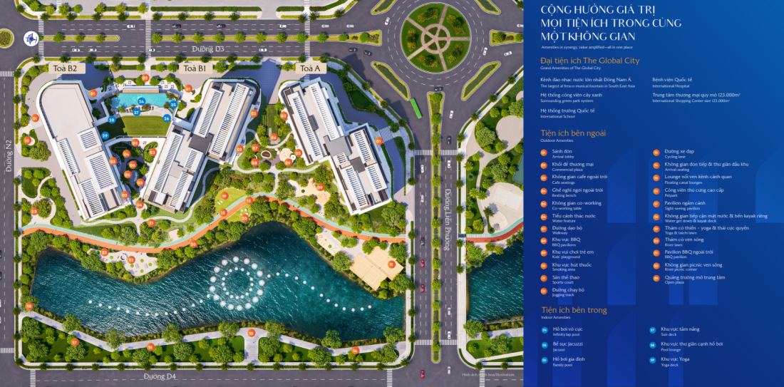 Ph&acirc;n khu Masteri Cosmo Central - The Global City TP.HCM- Ảnh 3.