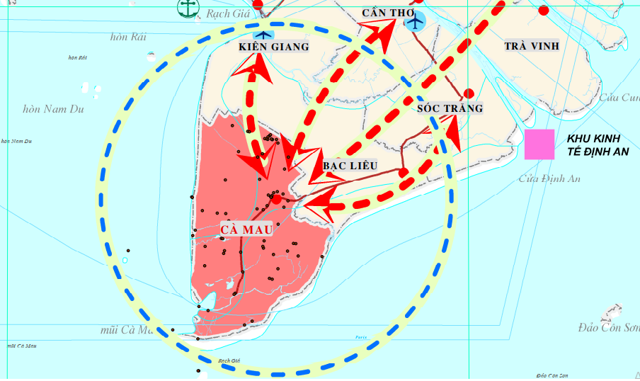 C&agrave; Mau quy hoạch h&agrave;ng ngh&igrave;n hecta đất dọc cao tốc x&acirc;y khu c&ocirc;ng nghiệp, đ&ocirc; thị- Ảnh 2.