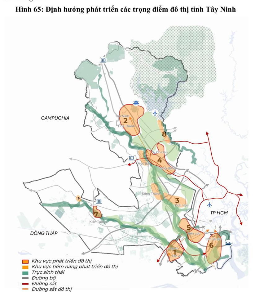 Quy hoạch T&acirc;y Ninh 2030: 7 trọng điểm đ&ocirc; thị sau s&aacute;p nhập với Long An- Ảnh 1.