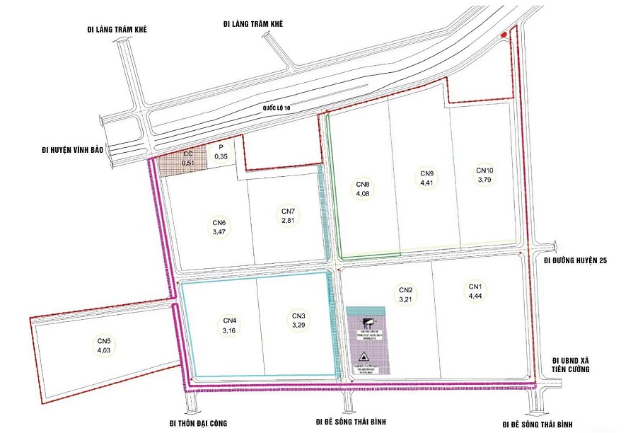 Cụm công nghiệp Tiên Cường 2 Hải Phòng - Ảnh 1. Cụm công nghiệp Tiên Cường 2 Hải Phòng - Ảnh 1.