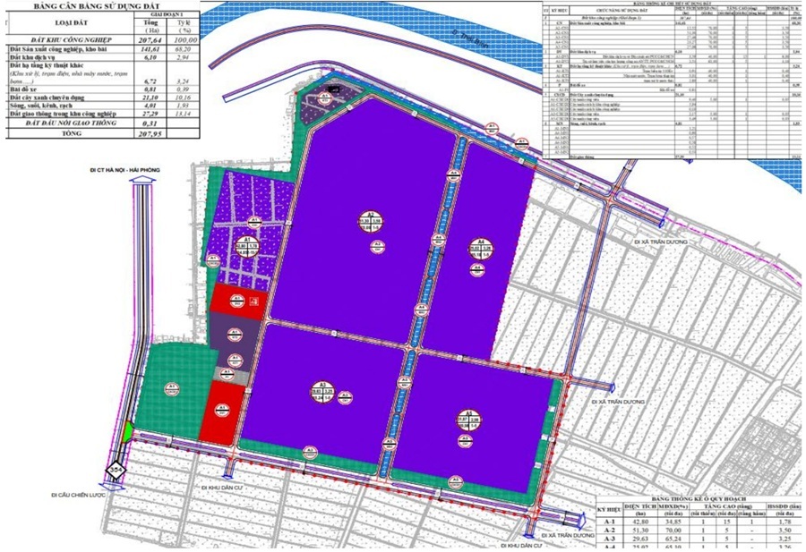 Khu c&ocirc;ng nghiệp Trấn Dương - H&ograve;a B&igrave;nh (Khu A) - Giai đoạn 1 Hải Ph&ograve;ng- Ảnh 2.