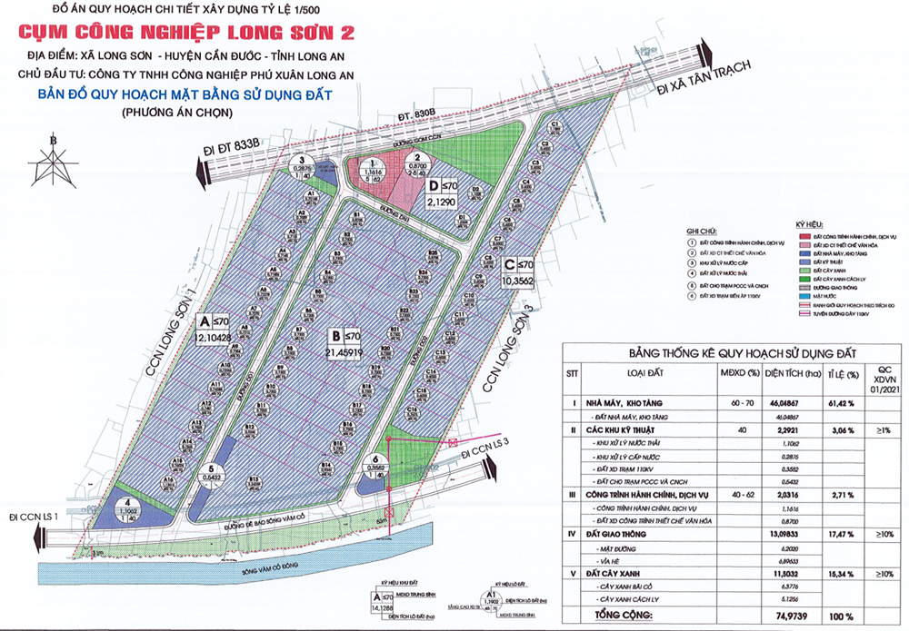Cụm c&ocirc;ng nghiệp Long Sơn 2 T&acirc;y Ninh- Ảnh 1.