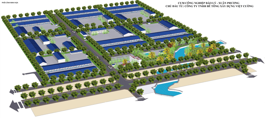Cụm c&ocirc;ng nghiệp Bảo L&yacute; - Xu&acirc;n Phương Th&aacute;i Nguy&ecirc;n- Ảnh 1.