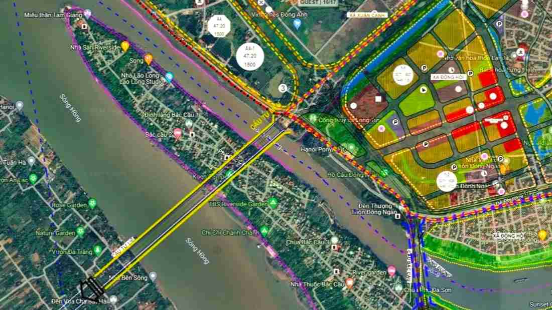 Th&ocirc;ng tin mới nhất về &ldquo;si&ecirc;u cầu&rdquo; 20.000 tỷ tại H&agrave; Nội- Ảnh 1.