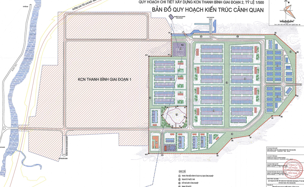 Khu c&ocirc;ng nghiệp Thanh B&igrave;nh - Giai đoạn 2 Th&aacute;i Nguy&ecirc;n- Ảnh 3.