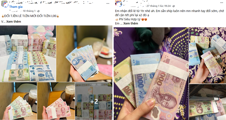 Đổi tiền lẻ, tiền mới &ldquo;ăn&rdquo; ch&ecirc;nh lệch ng&agrave;y Tết coi chừng bị phạt- Ảnh 1.