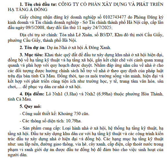 C&agrave; Mau chấp thuận 750 căn nh&agrave; ở x&atilde; hội ngay khu trung t&acirc;m- Ảnh 1.