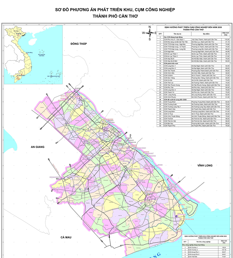 Tiến độ 2 khu c&ocirc;ng nghiệp hơn 830ha tại Cần Thơ- Ảnh 4.