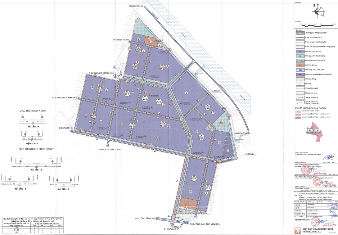 Khu công nghiệp Trấn Dương - Hòa Bình (khu B) giai đoạn 1 tại Hải Phòng- Ảnh 2. Khu công nghiệp Trấn Dương - Hòa Bình (khu B) giai đoạn 1 tại Hải Phòng- Ảnh 2.