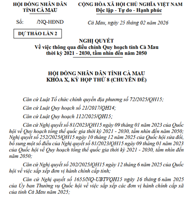 Quy hoạch C&agrave; Mau 2030 CH&Iacute;NH THỨC được th&ocirc;ng qua- Ảnh 2.