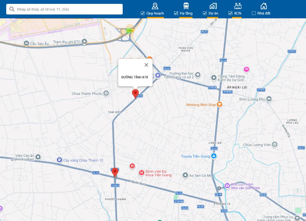 Đồng Th&aacute;p xem x&eacute;t nối d&agrave;i Đường tỉnh 878 qua khu vực quy hoạch c&ocirc;ng nghiệp xanh- Ảnh 1.