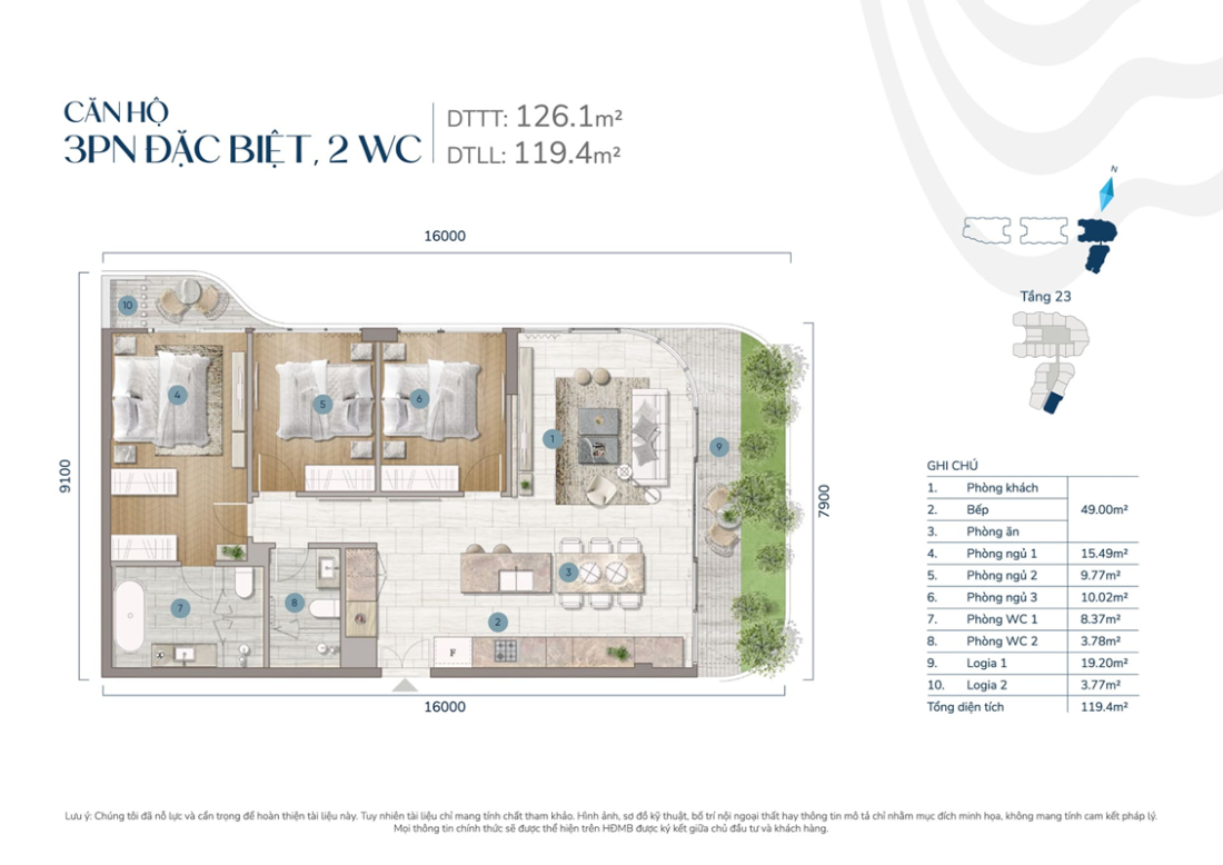 Welltone Luxury Residence: Tổ hợp căn hộ tại Kh&aacute;nh H&ograve;a- Ảnh 6.