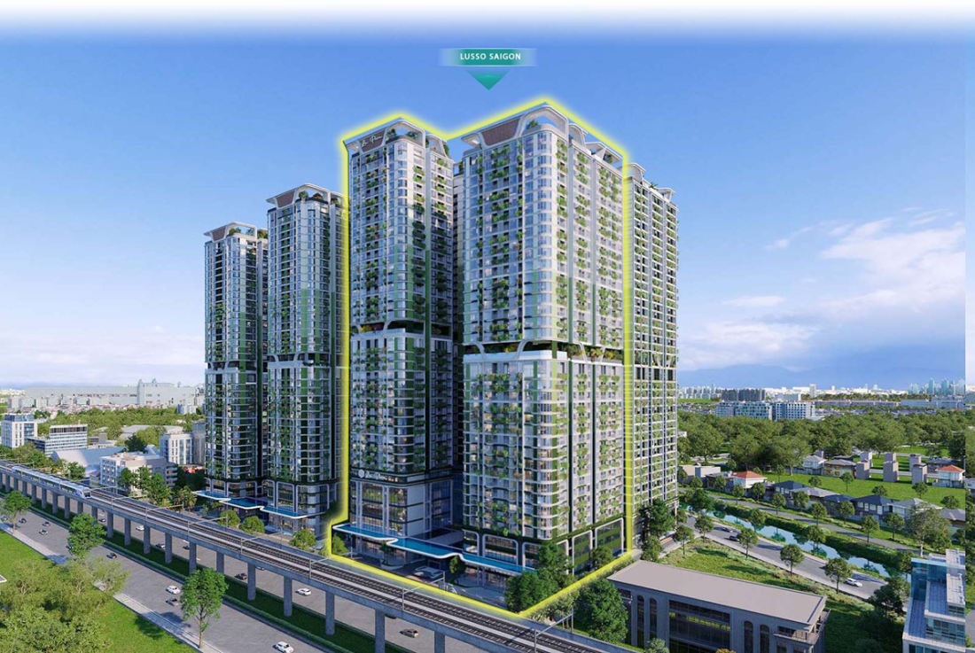 Lusso Saigon: Phân khu căn hộ thuộc La Pura TP.HCM- Ảnh 1. Lusso Saigon: Phân khu căn hộ thuộc La Pura TP.HCM- Ảnh 1.