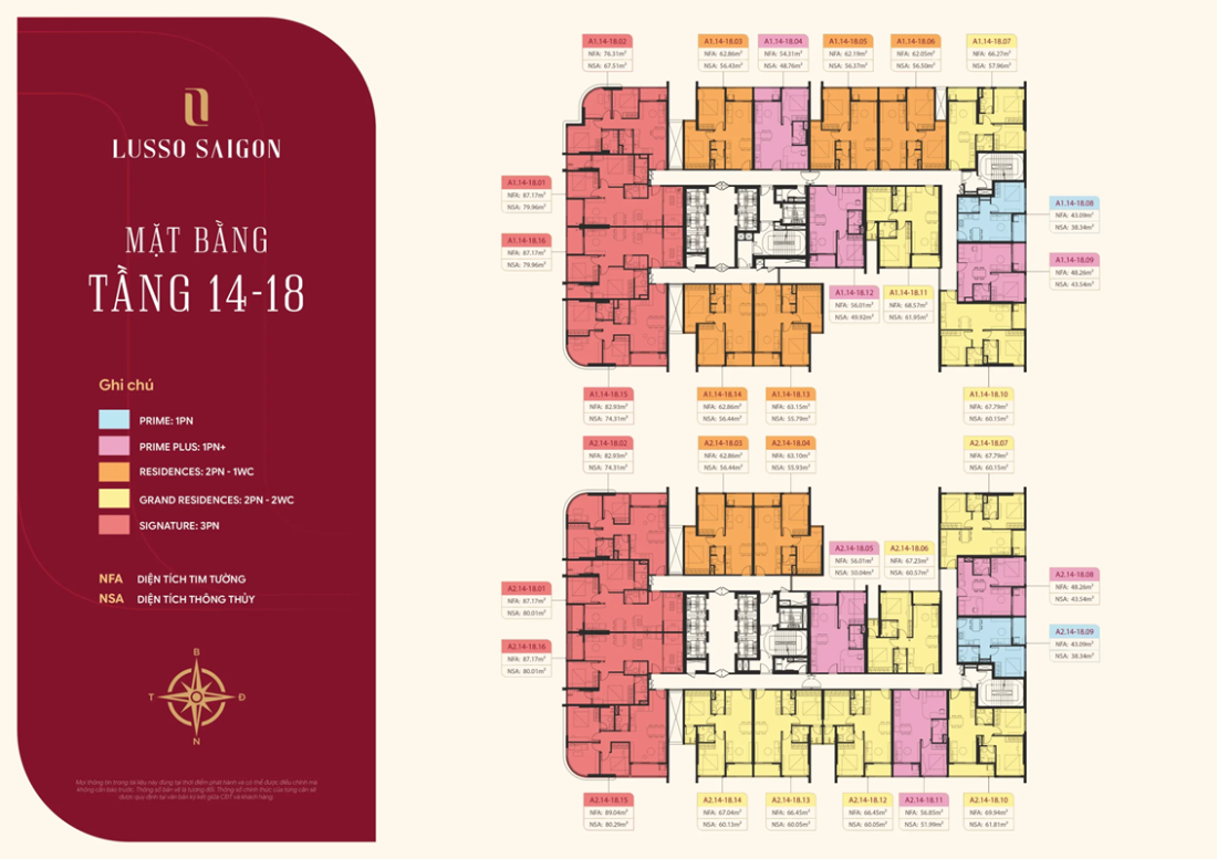 Lusso Saigon: Phân khu căn hộ thuộc La Pura TP.HCM- Ảnh 2. Lusso Saigon: Phân khu căn hộ thuộc La Pura TP.HCM- Ảnh 2.