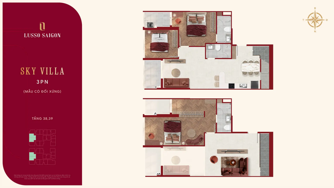 Lusso Saigon: Phân khu căn hộ thuộc La Pura TP.HCM- Ảnh 9. Lusso Saigon: Phân khu căn hộ thuộc La Pura TP.HCM- Ảnh 9.