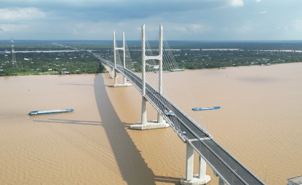 Vĩnh Long: Đề xuất l&agrave;m cầu vượt một chiều tại n&uacute;t giao cầu Rạch Miễu 2, khởi c&ocirc;ng 2026, ho&agrave;n th&agrave;nh 2027- Ảnh 2.