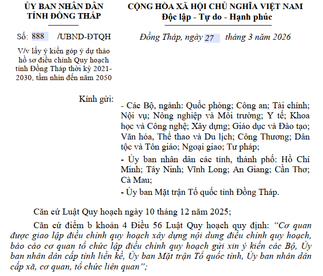 Cập nhật mới nhất quy hoạch Đồng Th&aacute;p 2030- Ảnh 1.