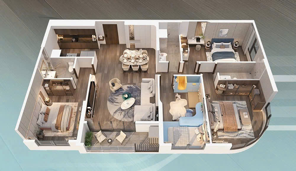 Masteri Grand Coast: Ph&acirc;n khu căn hộ thuộc Ocean Park 2 Hưng Y&ecirc;n- Ảnh 10.