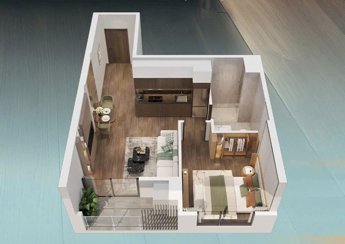 Masteri Grand Coast: Ph&acirc;n khu căn hộ thuộc Ocean Park 2 Hưng Y&ecirc;n- Ảnh 5.