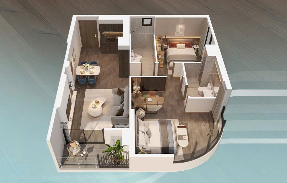 Masteri Grand Coast: Ph&acirc;n khu căn hộ thuộc Ocean Park 2 Hưng Y&ecirc;n- Ảnh 7.